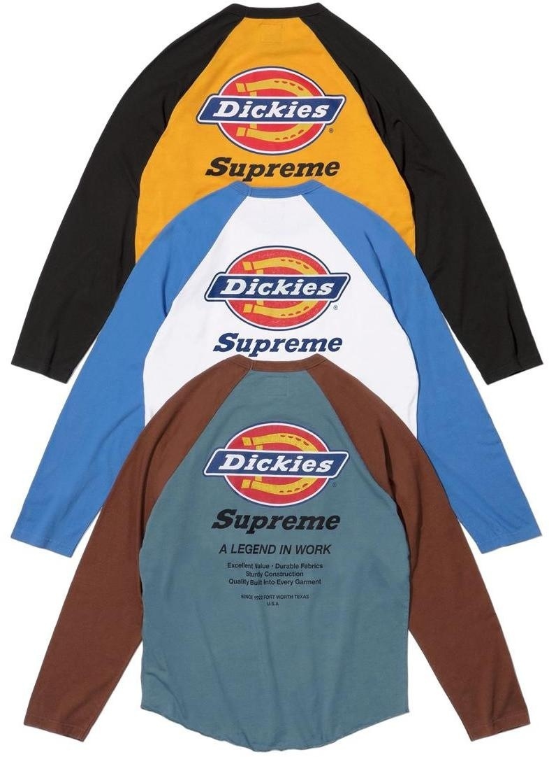 Supreme®/Dickies® Raglan L/S Top